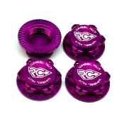 UK-Ultra-Lightweight Wheel Nuts – Fine Thread M12x1.0 (Purple) RC-PROJECT