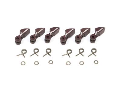 UK-Tornado II Clutch Shoes with 1,0mm Springs (6) SWORKZ