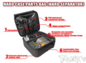 UK-Hard Case Parts Bag ( Hard Separator ) T-WORK'S