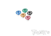 UK-Light Weight Aluminium Wing Washer Screw 2 pcs. (5 colors) T-WORK'S