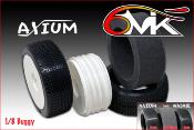 UK-Tires AXIUM 1/8eme alone + rims Ultra + FOAM (pair) 6-MIK
