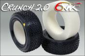 UK-Tires "Crunch 2.0" Front 4x4 Yellow + FOAM (2) 6-MIK