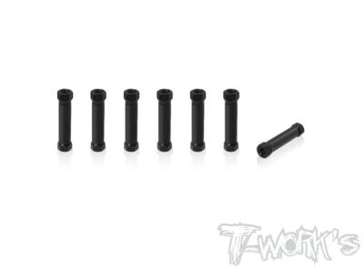 UK-Aluminim Radio plate post ( Kyosho MP11 ) 7pcs. T-WORK'S