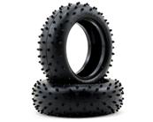 UK-Mini Spike 2; Front Tyres - Yellow (pr) SCHUMACHER RACING