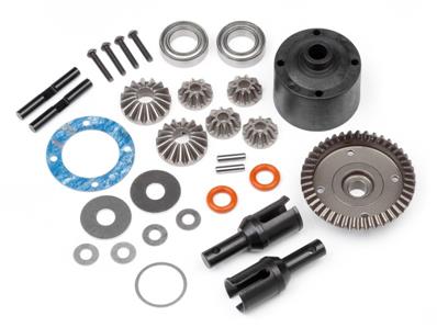 UK-FRONT GEAR DIFFERENTIAL SET HB RACING