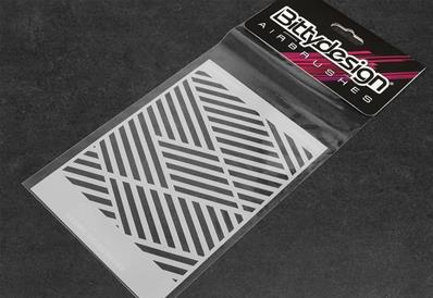 UK-Vinyl stencil 'Ipnotic V3' BITTYDESIGN
