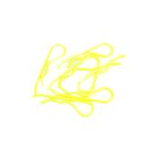 UK-BODY CLIP 1/8 - FLUORESCENT YELLOW (6) CORE-RC