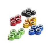UK-M3 Locknuts Alu. (10) (choice of color) WS-LINE