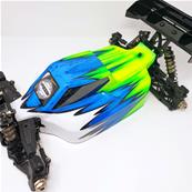UK-Painted body ST4-Falcon yellow/blue for S35-4E SWORKZ