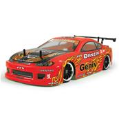 UK-Banzai 1/10th Scale 4wd Ready-to-run Brushed Electric Motor Powered Drift Street Car FTX