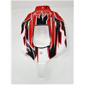 UK-VSE body painted red/white for Hobao VSE HOBAO RACING