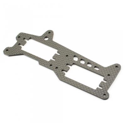 UK-VS GRAPHITE RADIO TRAY FOR GP - 2.5MM HOBAO RACING