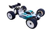 UK-Beretta Truck Body (clear) for HB D8T Evo nitro and electric truggies LEADFINGER RACING