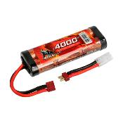 UK-NiMH battery 4000mAh 7,2V Stick Pack T-Plug & Tamiya ROBITRONIC