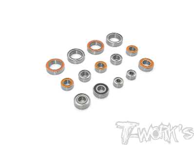 UK-Precision Ball Bearing Set ( For Xray XB2C 2020 ) 14pcs. T-WORK'S