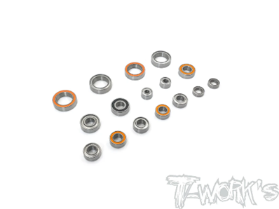 UK-Precision Ball Bearing Set ( For Xray XB2D 2020 ) 16pcs. T-WORK'S