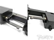 UK-Graphite Radio Tray Support Mount ( For HB Racing D817/ D817T/RGT8/D817 V2/D819 ) T-WORK'S