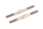 UK-Titanium Turnbuckle - 39mm - Silver - pr SCHUMACHER RACING