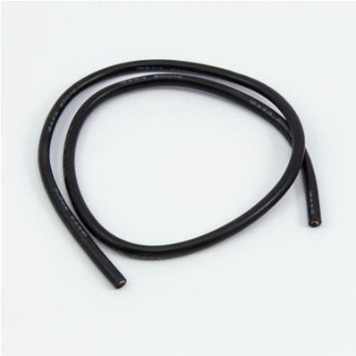 UK-12awg BLACK SILICONE WIRE (50cm) ULTIMATE RACING