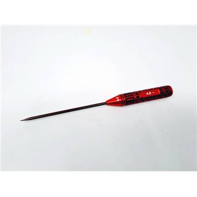 UK-flat screwdriver 4mm (red cap) PRO DRIVER  WS-LINE