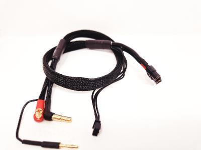 UK-2S PK 4/5mm charging cable + Balancing plug for XT60 Charger output( 60cm ) WS-LINE