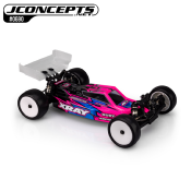 UK-F2- XRAY XB2 2025 / 2026 body w, carpet/turf/ dirt wing JCONCEPTS