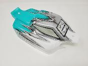 UK-Painted body ST4-Falcon white/silver/emerald green for S35-4E SWORKZ