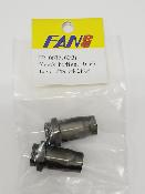 UK-Shock bodies, 0.56 strock Hard coated 2pcs FAN RC