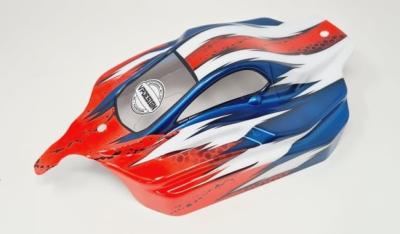 UK-VSE body painted red/blue/white for Hobao VSE HOBAO RACING
