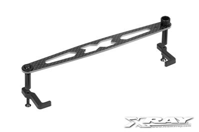 UK-T4 Graphite Battery Strap for LiPo - Set X-RAY