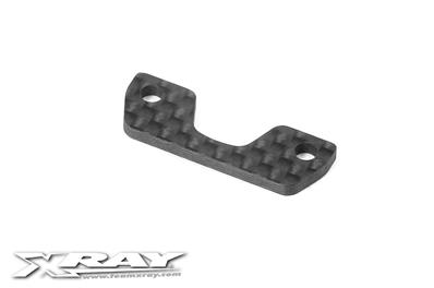 UK-Rear Lower Brace 2.0mm Graphite X-RAY