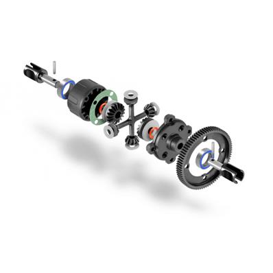 UK-Gear Center Differential - Large volume set X-RAY