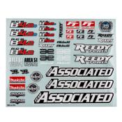 UK-RC8B4.2 Decal Sheet TEAM-ASSOCIATED