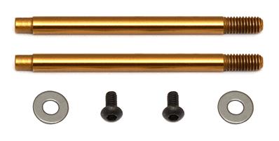 UK-3x21 mm Shock Shafts (V2), TiN TEAM-ASSOCIATED