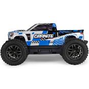 UK-1/10 GRANITE MEGA 665 4X4 RTR Brushed Monster Truck, Blue ARRMA