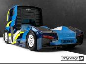 UK- "IRON" Truck 1/10 190mm Bodyshell (unpainted) BITTYDESIGN