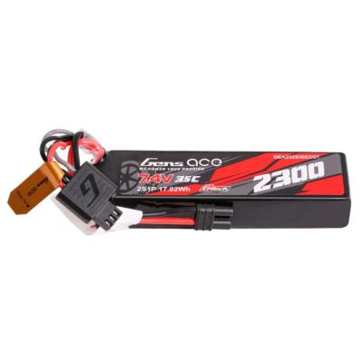UK-Accu mini G-Tech hard 2S 7.4v 2300 35C (EC2) GENS-ACE