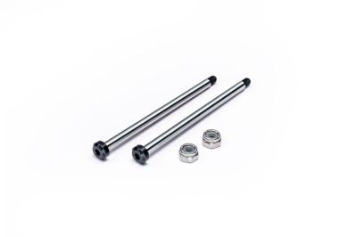 UK-AE RC10 Rear Inner 58.2mm Hardened Hinge Pin w/locknuts (2) KOSWORK
