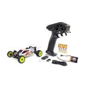 UK-1/24 Micro-B 2S 2WD RTR Race Buggy (Battery & Charger Included), Blanc LOSI
