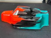 UK-Body "MYSTRAL" Orange Fluo/Gun Métal/Turquoise Universel WS-LINE