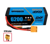 UK-Lipo batterie 4S 14.8V 6200mAh 80C XT90 DXF-POWER