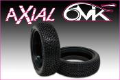UK-Tires AXIAL front 4x2 alone - BLUE (2) 6-MIK