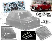 UK-1/10 Bodyshell Mini COOPER 1300 190mm (unpainted) TEAM C