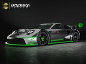UK-P-GT3R 1/10 GT 190mm body Clear BITTYDESIGN