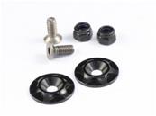 UK-Alloy Touring Car Wing Support - Black CORE-RC