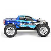 UK-Carnage 2.0 1/10 Brushed Truck 4wd Rtr - Red FTX