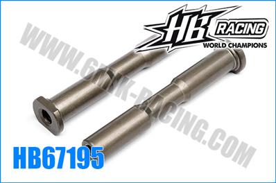 UK-Lightweight steering post (2pcs) HB RACING