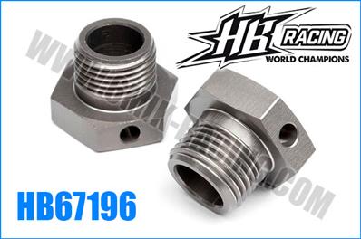 UK-Lightweight wheel hex hub (2pcs) HB RACING