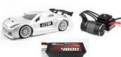 UK-Hyper GTB Electro + Combo Robitronic 150A + Motor 2000kv + Carte de programmation + Accus 6S 5000 50C WS Line HOBAO RACING