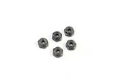 UK-Nut(M2.6x3.0)Nylon(Aluminum/Gunmetal/5pc) KYOSHO